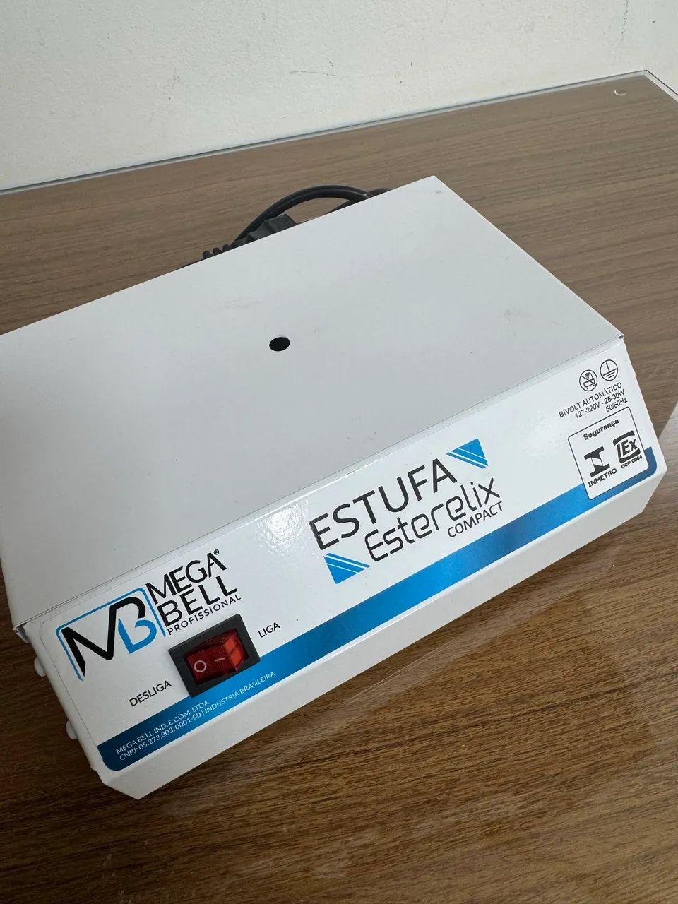 Estufa esterilizadora para alicates 