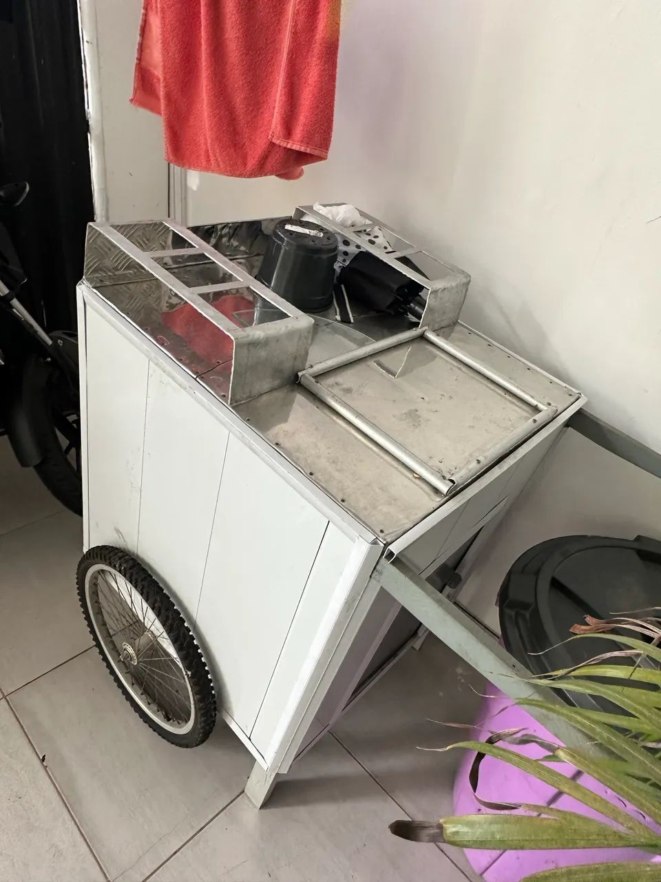Vende se carrinho de lanche já com sombrinha - Foto 5