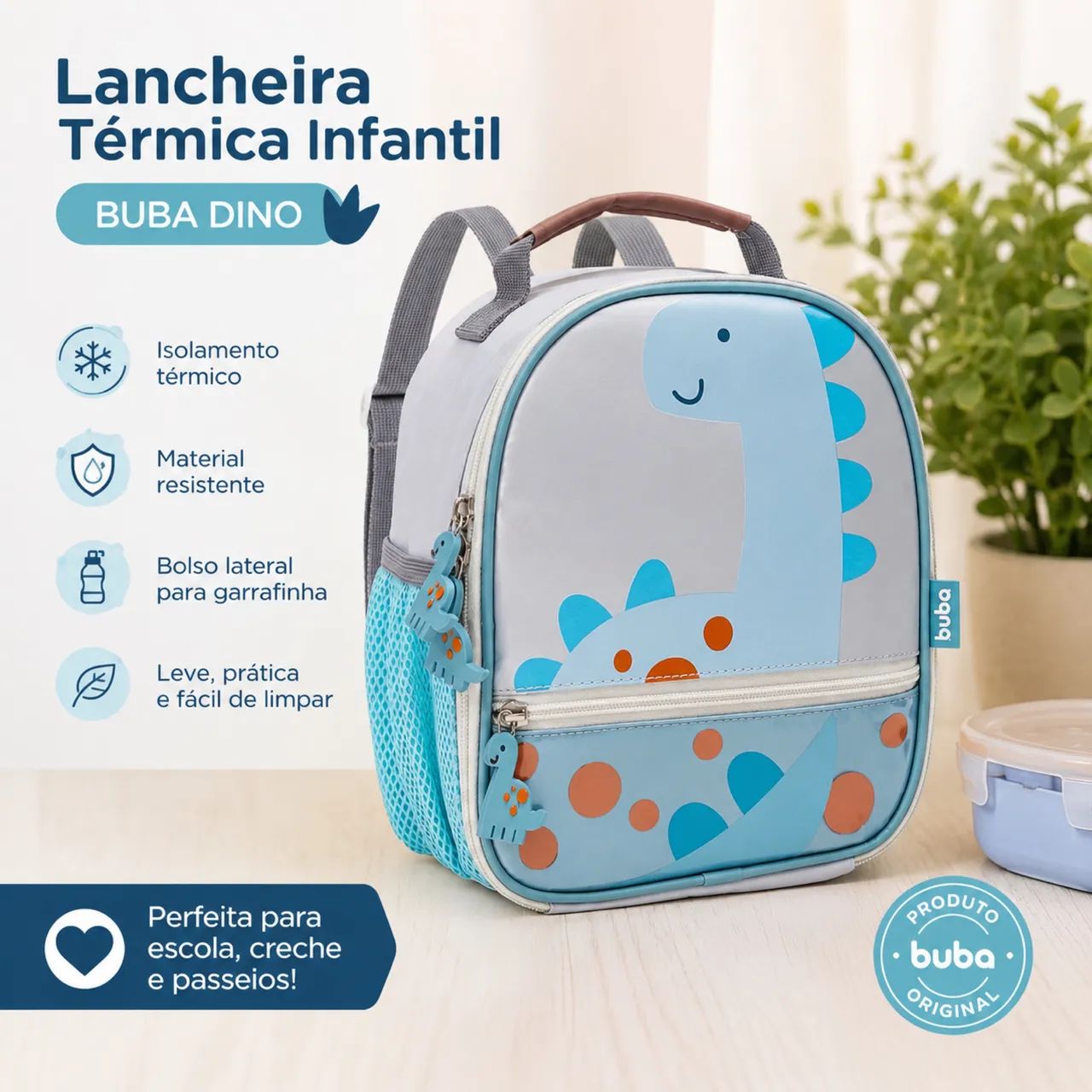 Lancheira Dino Buba