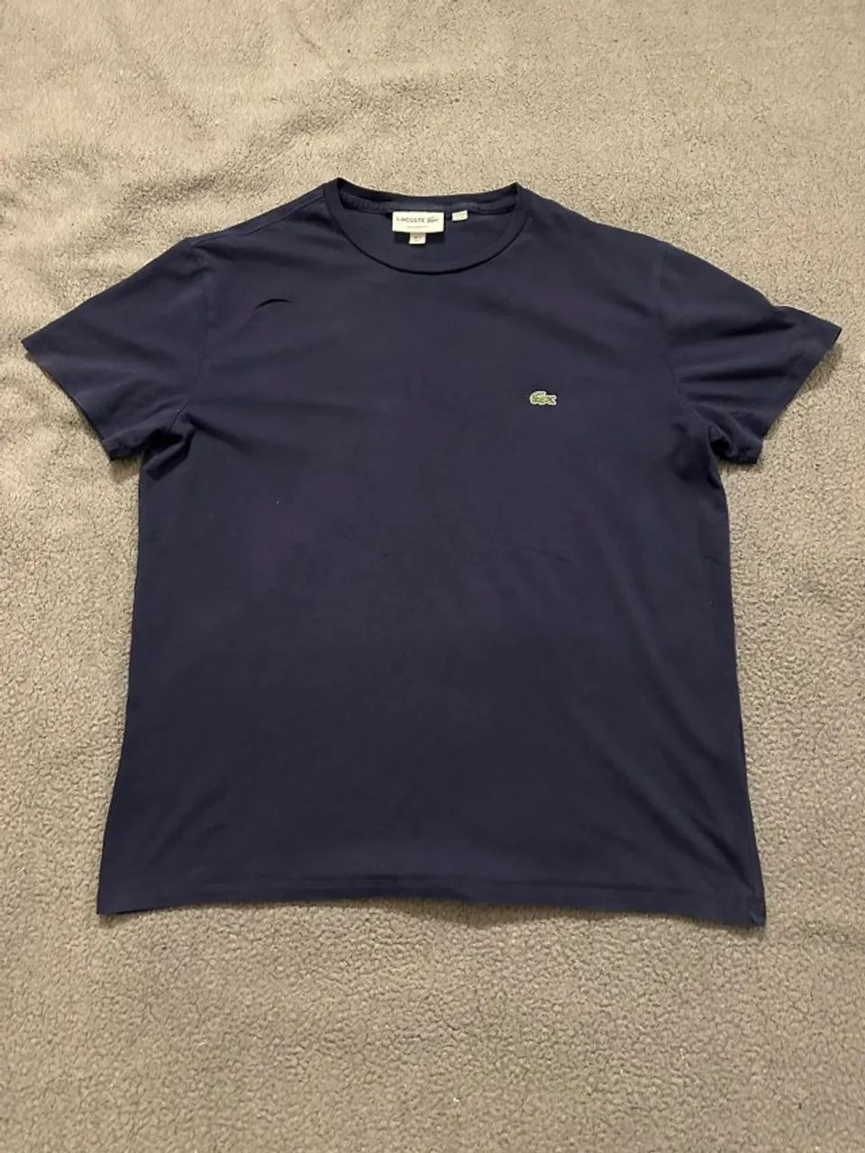 Camisa Lacoste Original - Azul escuro