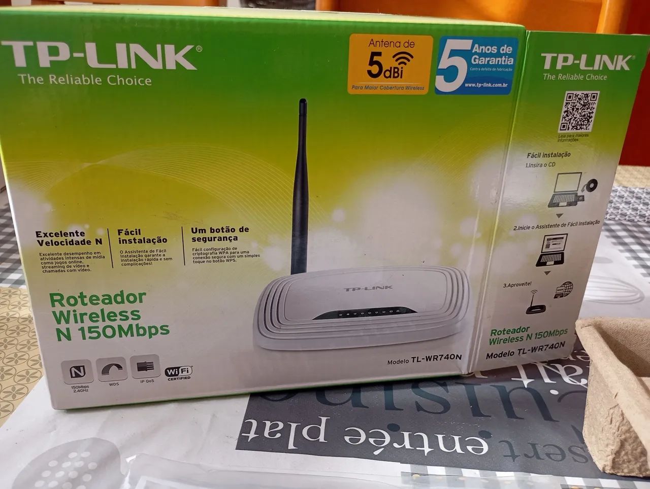 Roteador wireless n 150mbps