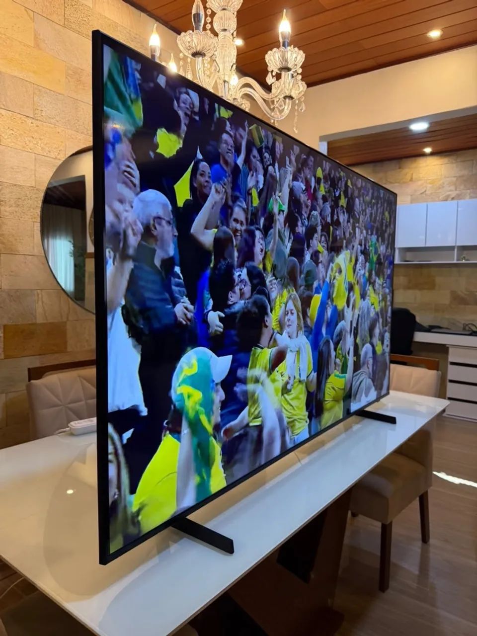 Tv smart Samsung 65 polegadas 4k cristal uhd  - Foto 3