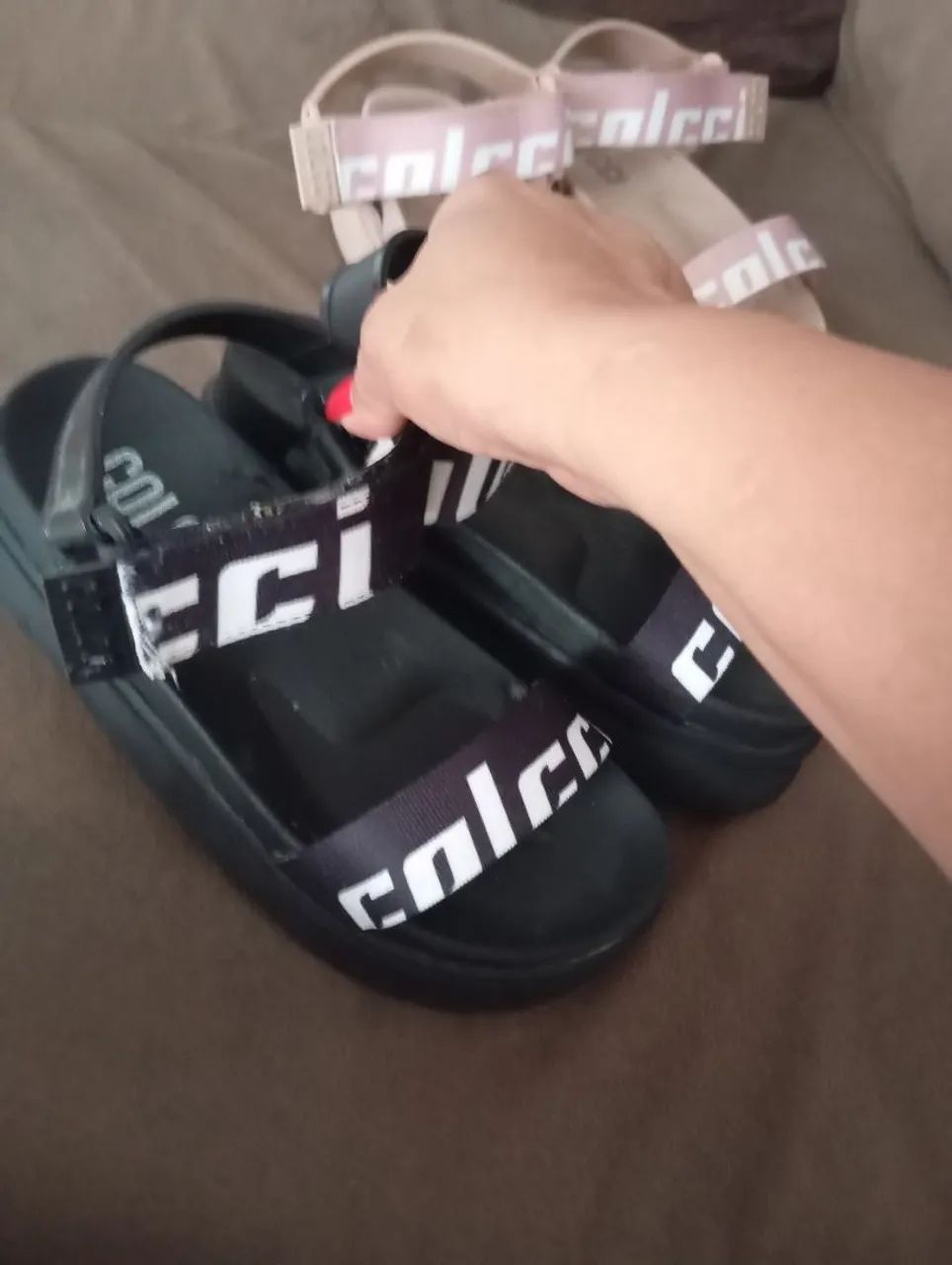  2 pares de Sandália Colcci 34 - Foto 4