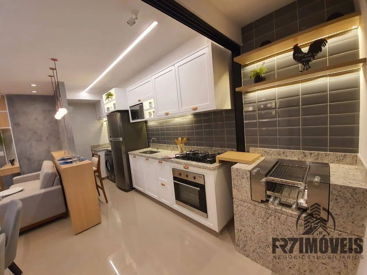 2 Quartos com suíte + Varanda + Condomínio com Lazer Completo - Goiânia GO - Foto 4