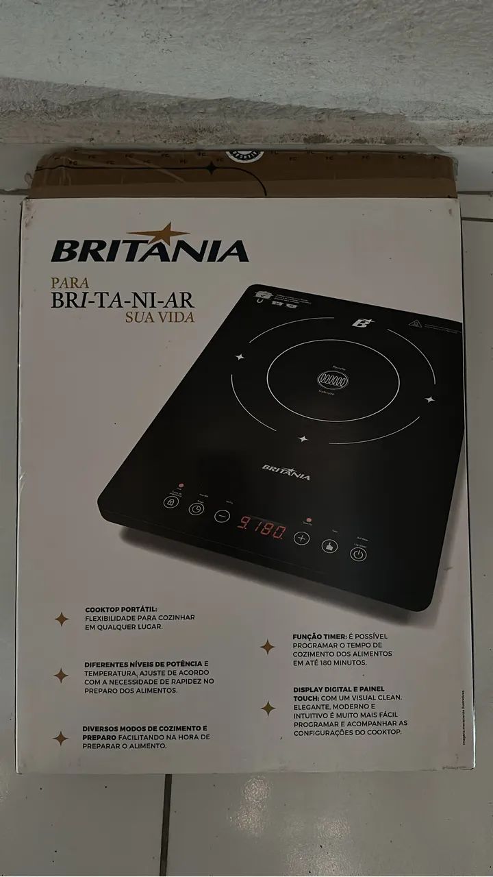 VENDE-SE COOKTOP BRITÂNIA  - Foto 3