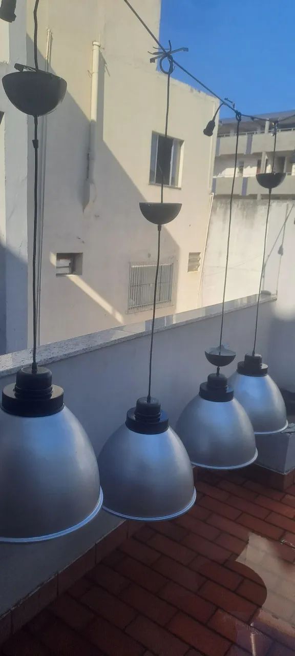 4 Luminarios Industrial de 40cm de Alumínio  - Foto 3