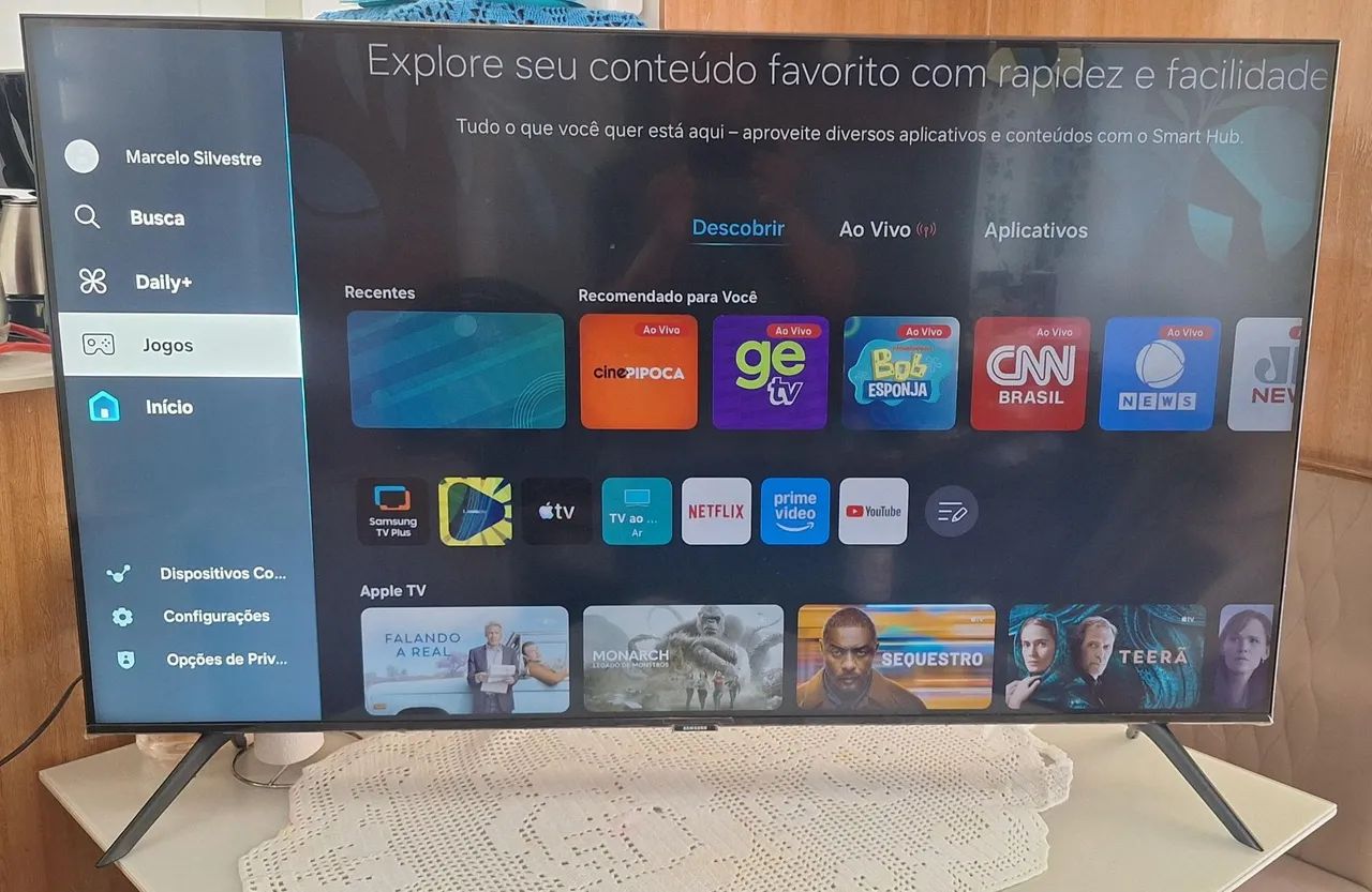 TV SAMSUNG 50 Polegadas UN50CU7700G