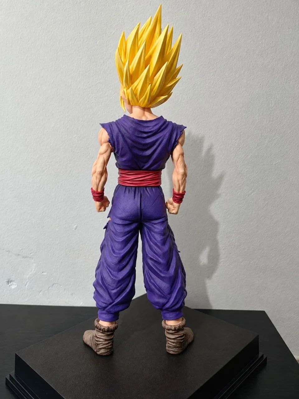 action figure Gohan super Sayajin - 45 cm com base - figura perfeita  - Foto 2