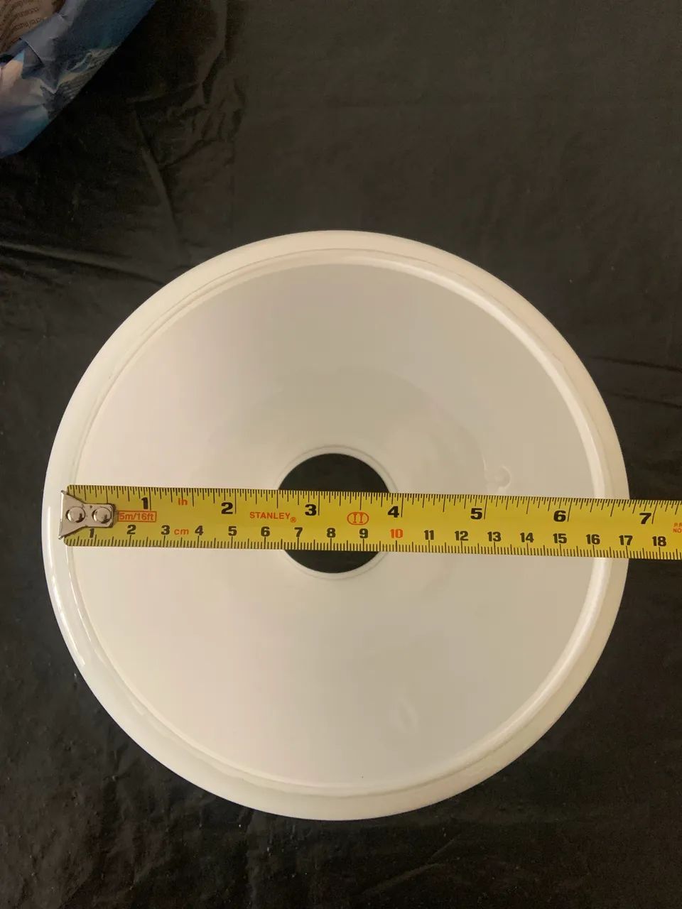 Cúpula de vidro para lustre antigo  - Foto 3
