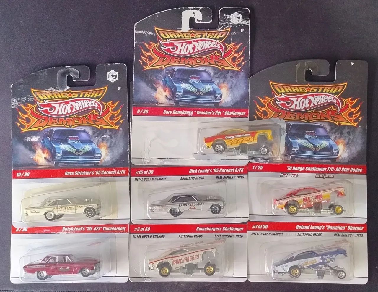 Conjunto Hotwheels DragStrip Demons - Hobbies e coleções