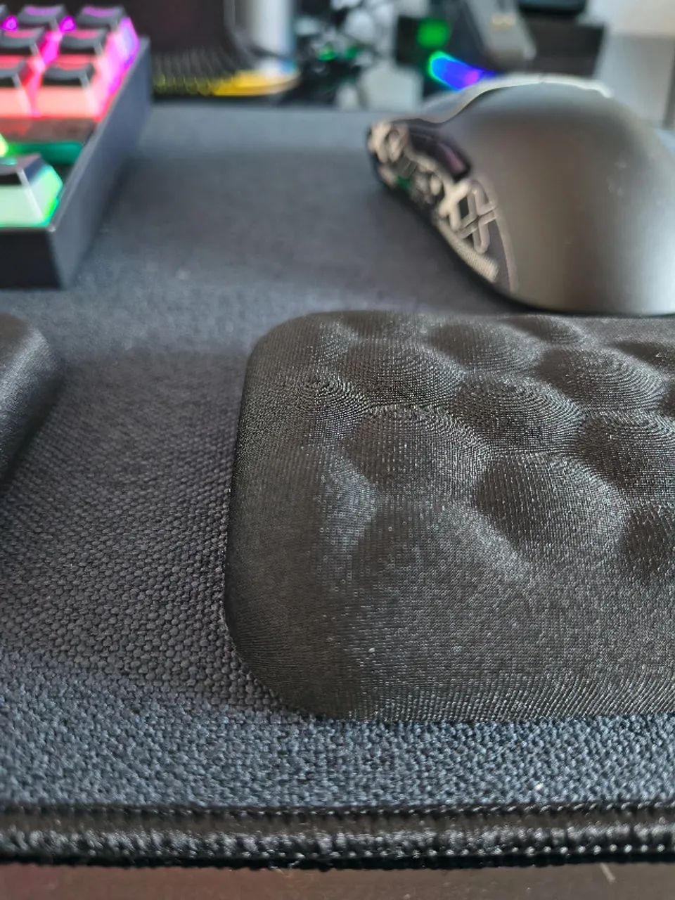 Kit Ergonômico Apoio de Pulso para Teclado e Mouse - Foto 5