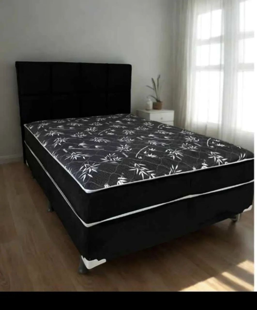 Cama box casal + cabeceira  - Foto 5