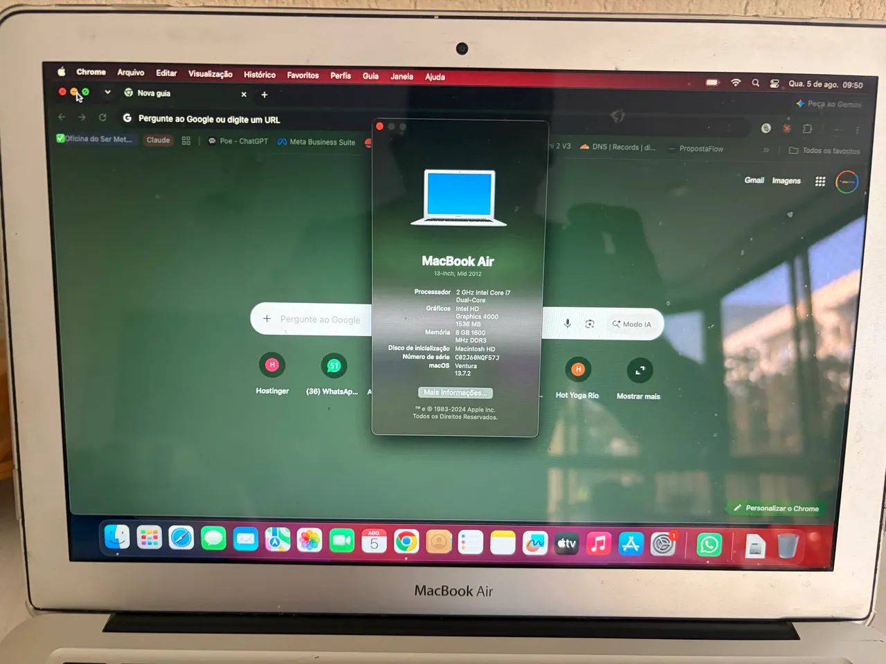 MacBook Air 13? I7 8Gb SSD512 - Foto 4