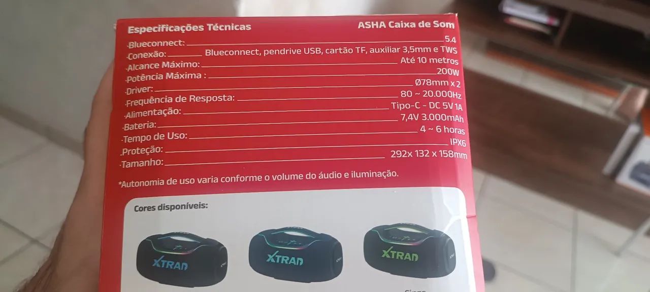 Caixa de som XTRAD ASHA - Foto 5