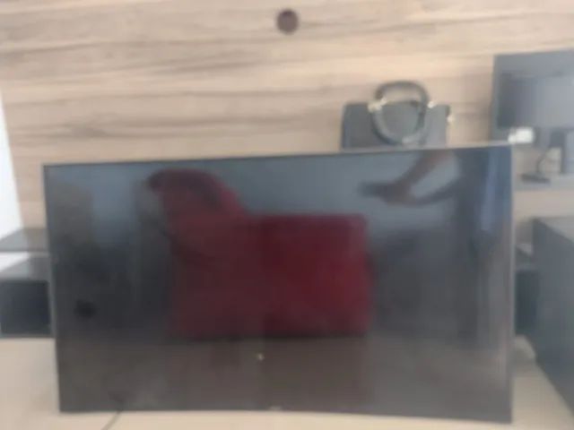 ? TV Samsung 55? Curva - Tela Quebrada - R$ 100,00 (Para Peças) - Foto 3