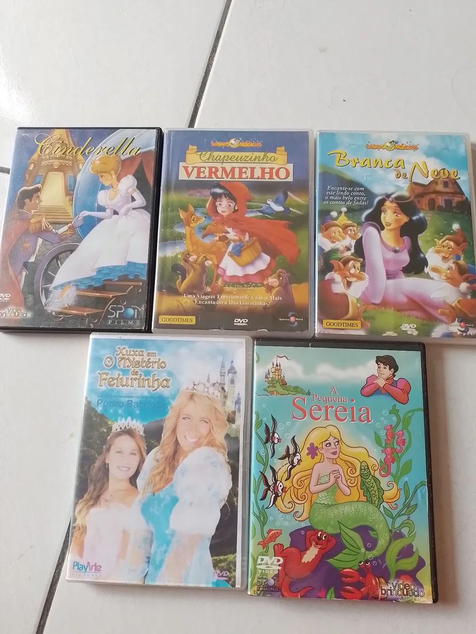 Coleção de dvd infantil