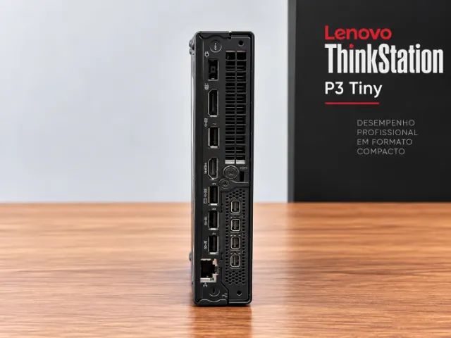 LENOVO THINKSTATION P3 TINY WORKSTATION I7 13TH 32GB DDR5 GPU 8GB - Foto 2