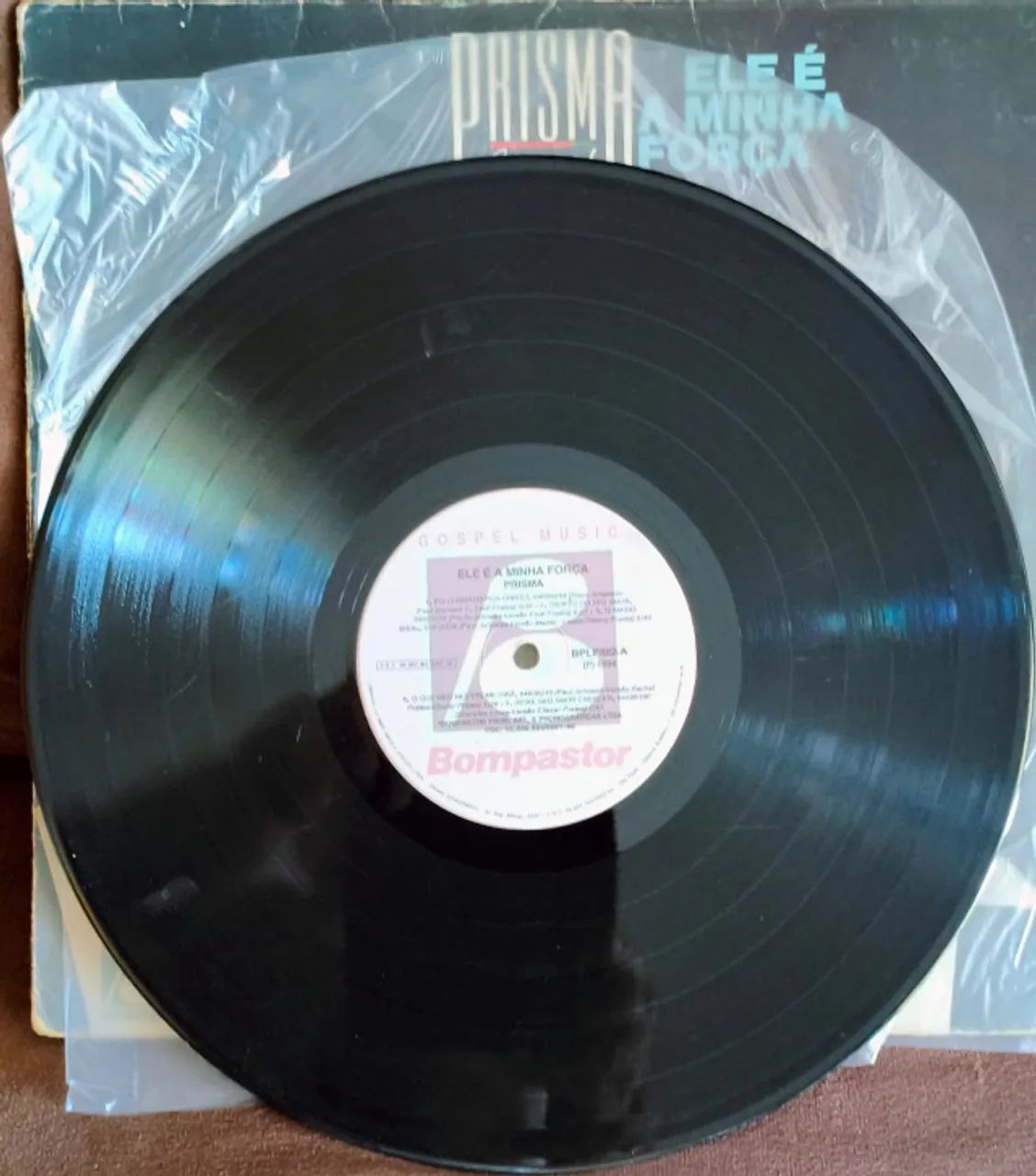 Lp Disco De Vinil Gospel Evangélico Prisma Brasil - Ele é a minha força - Foto 3