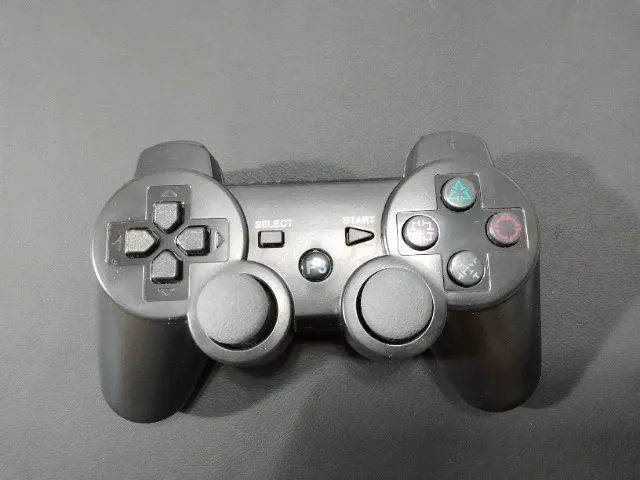 Controle USB (Estilo PS3) para PC e Notebook - Ótimo Estado!