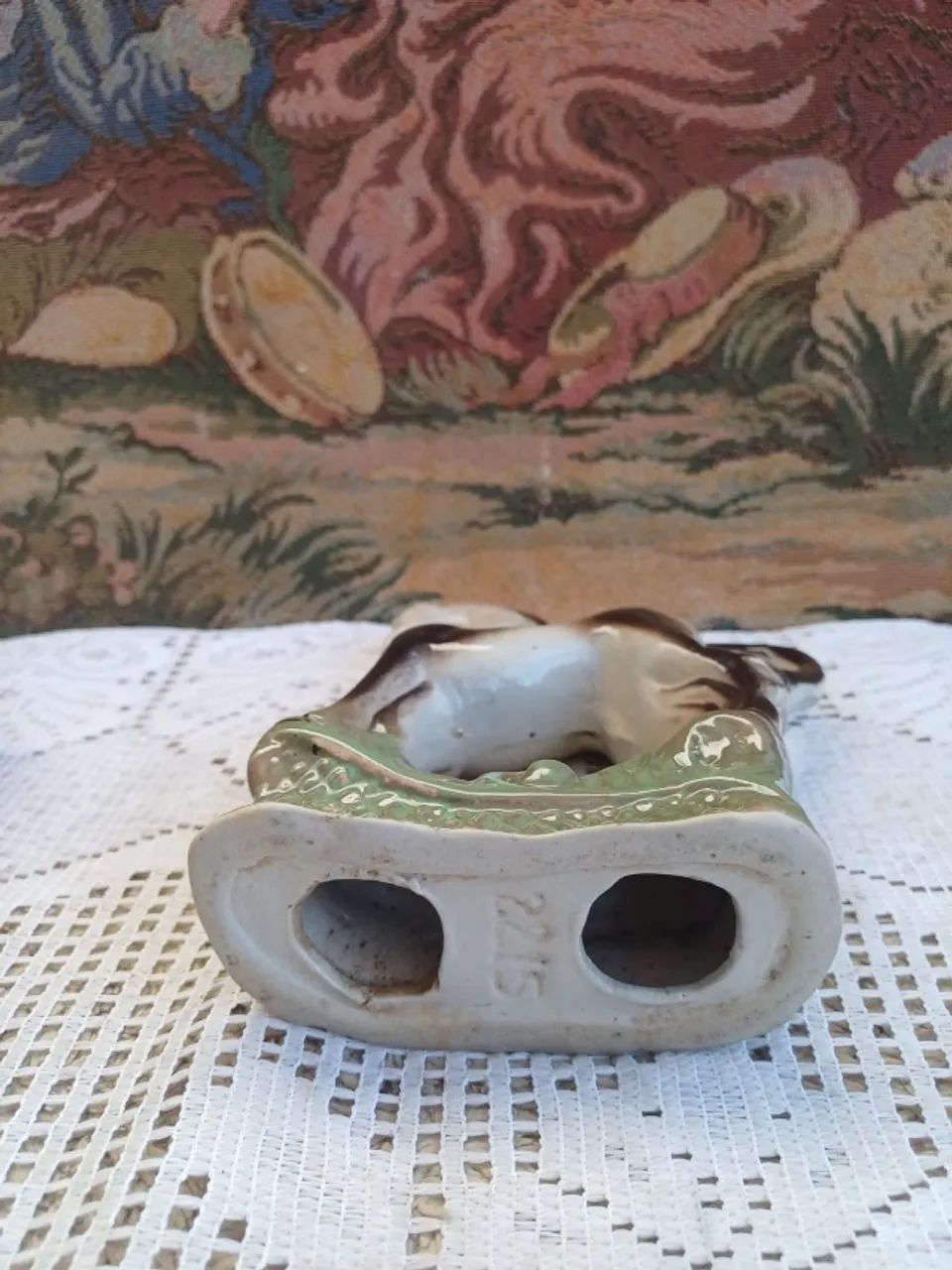 Escultura em porcelana antiga anos 80 - motivo cavalo  - Foto 6