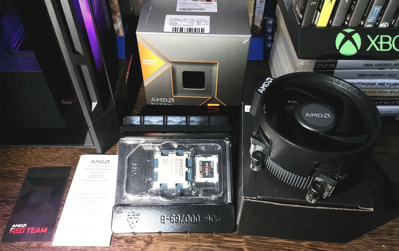 Processador AMD Ryzen 5 8600G Para Placas Mãe AM5. - Foto 5