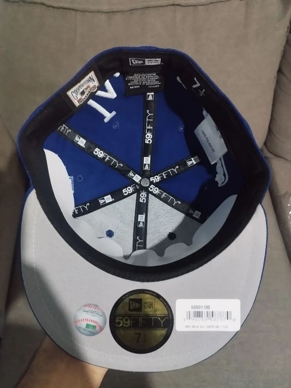 New era Boné 59FIFTY Los Angeles Dodgers MLB  - Foto 5