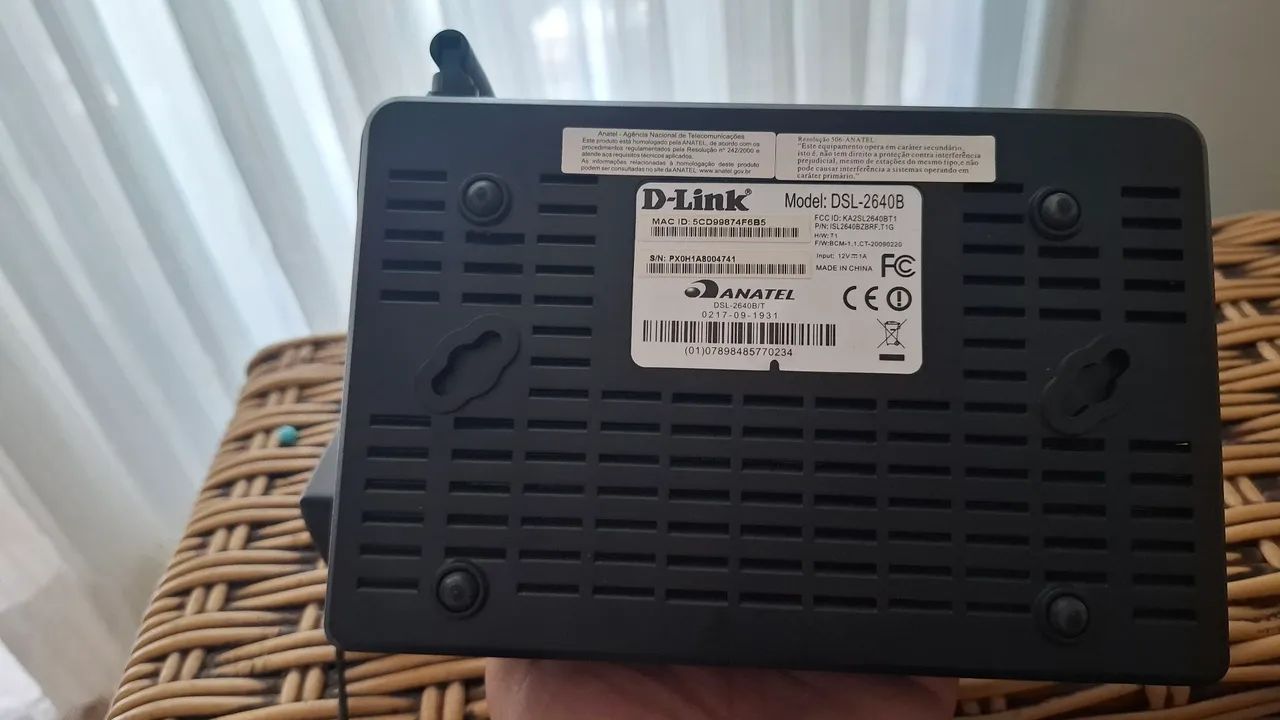 Roteador d-link 50$ reais semi novo  - Foto 4
