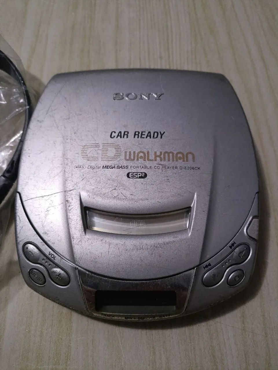 Discman Sony Funciona Perfeitamente Cd Gravado e Original Com Fone Original - Foto 2