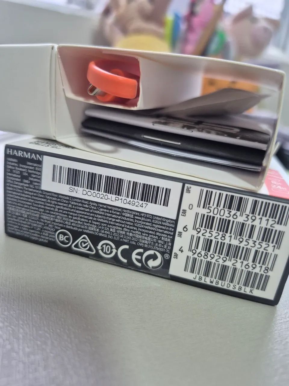 Fone Bluetooth JBL Wave Buds Preto - Completo na Caixa (Importado) - Foto 2