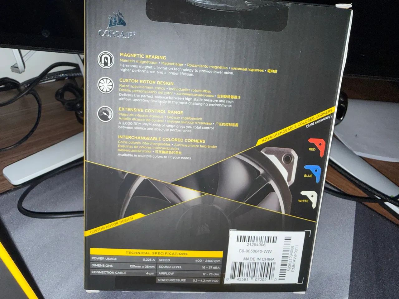 Ventoinhas LM120 PRO CORSAIR  - Foto 2