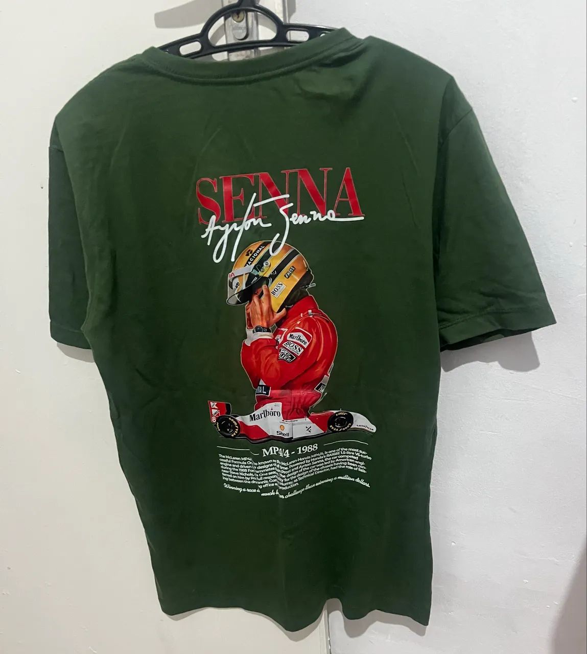 Camiseta Ayrton Senna
