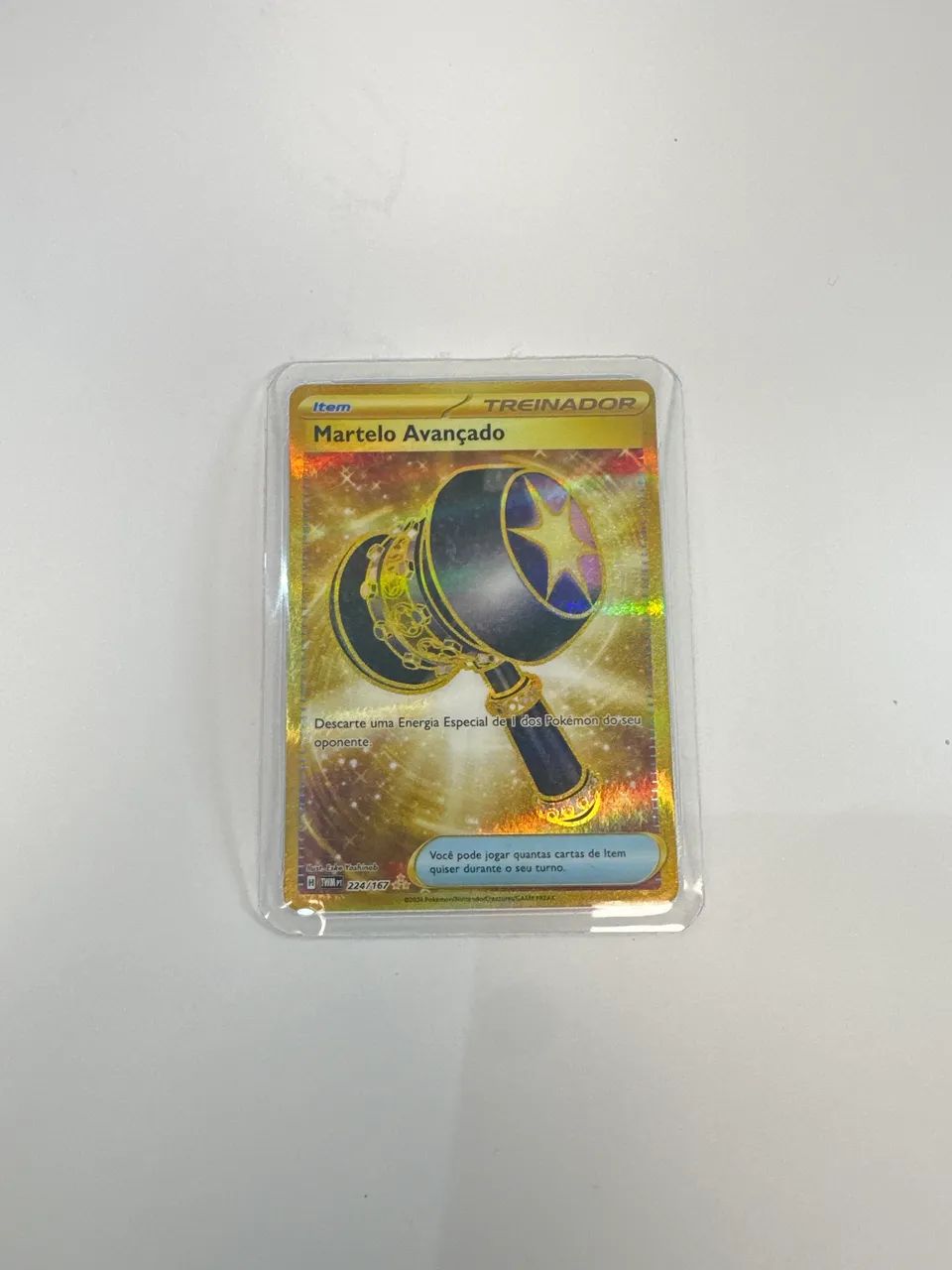 Carta Pokémon item Martelo Avançado