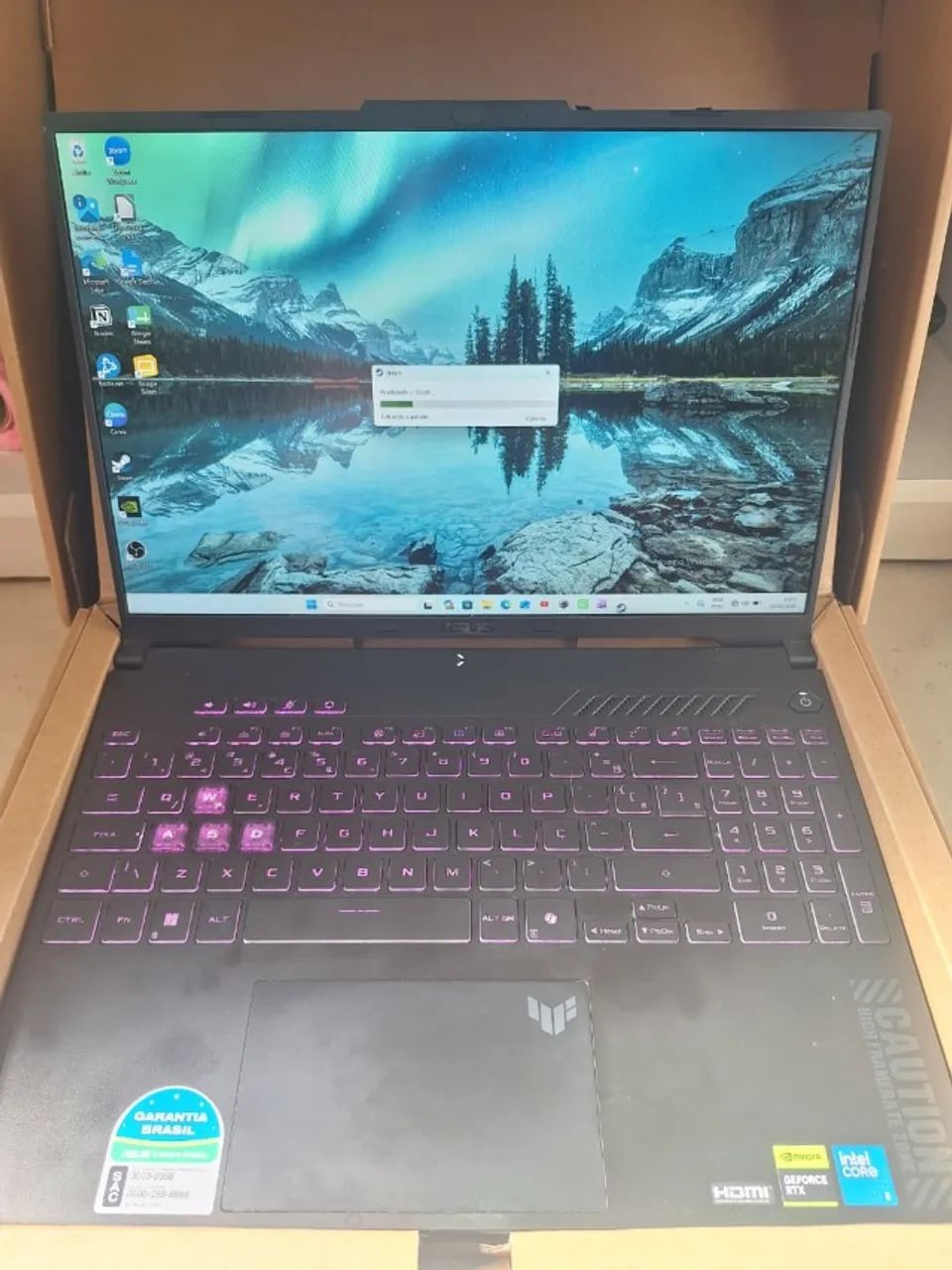 Notebook ASUS TUF G16 ? RTX 3050 6GB  - Foto 3