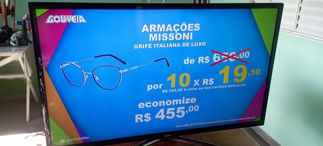 TV LED 39" Smart TV LG Full HD 3 HDMI 39LN5700 - Foto 5