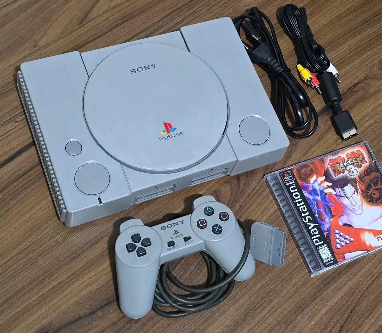 PLAYSTATION 1 (PS1 FAT) COMPLETO + JOGO 