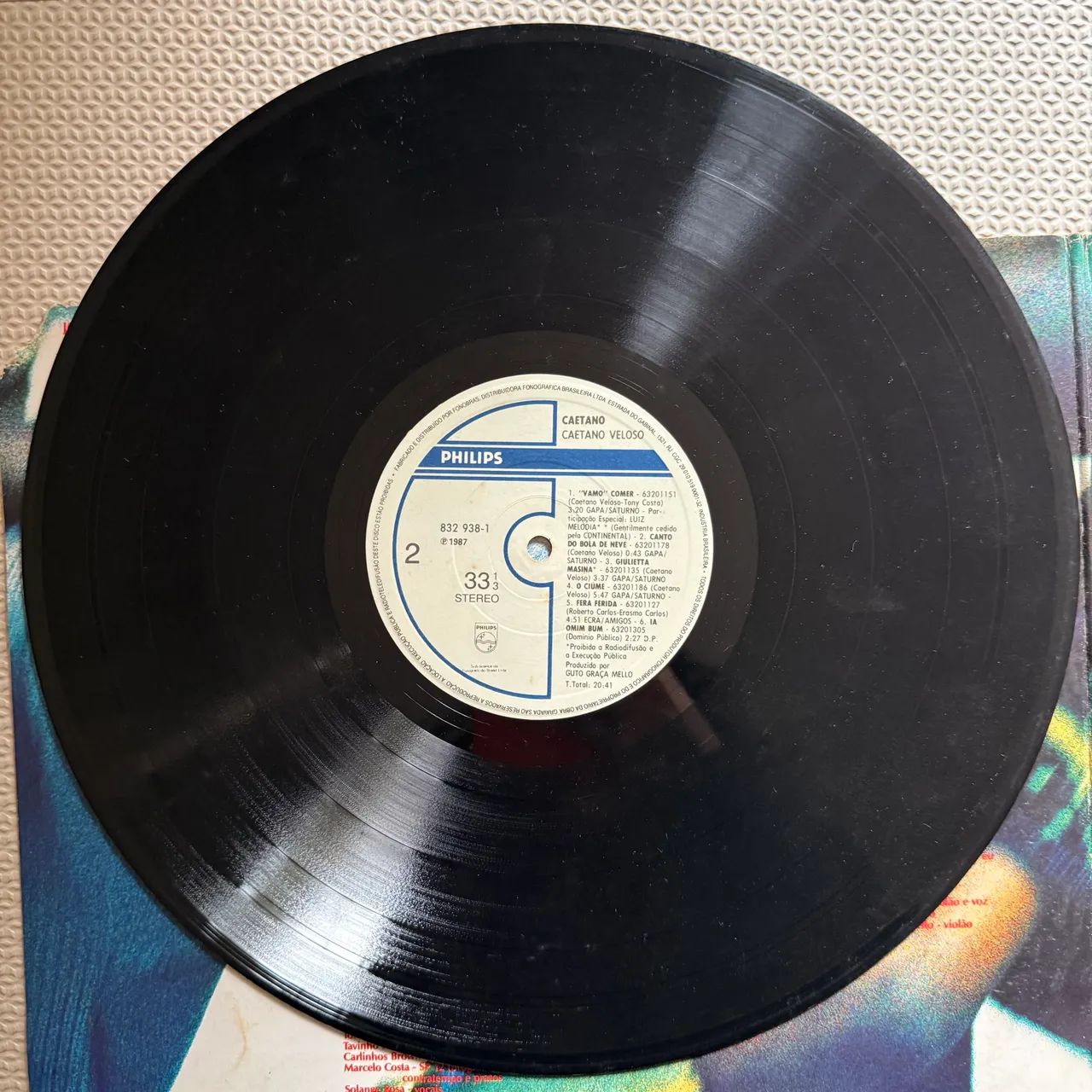 Caetano Veloso - Caetano 1987 LP Vinil - Foto 3