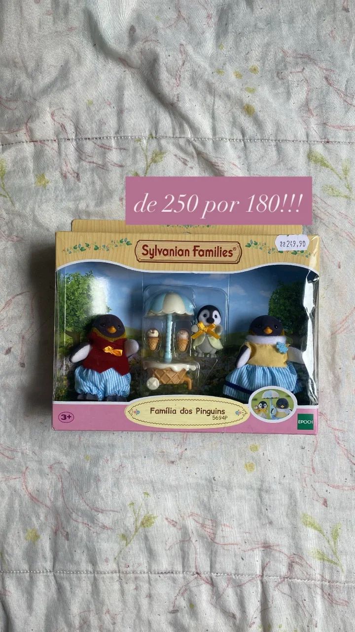 Sylvanian Families - Familia de Pinguins