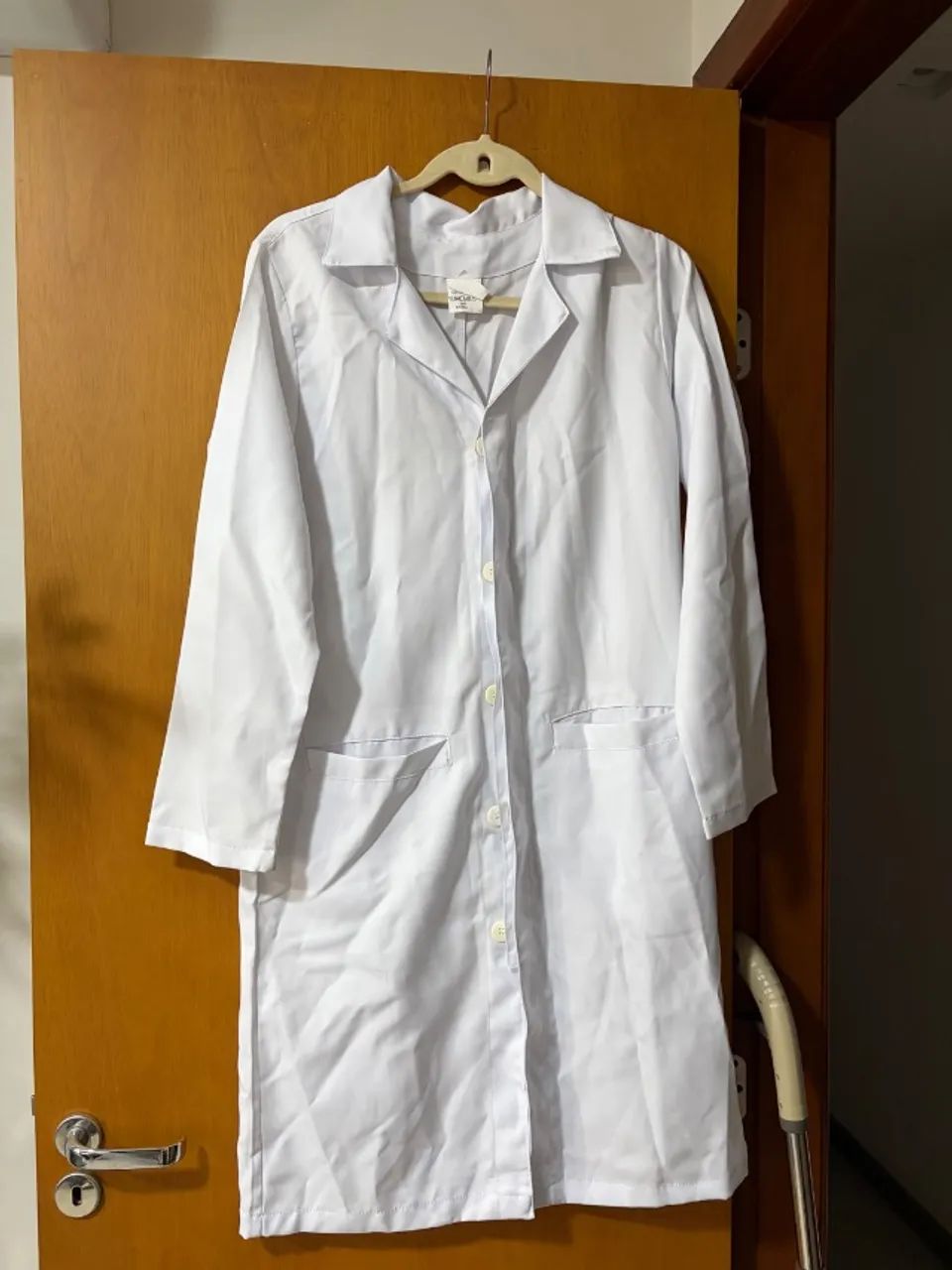 Jaleco branco sem bordado