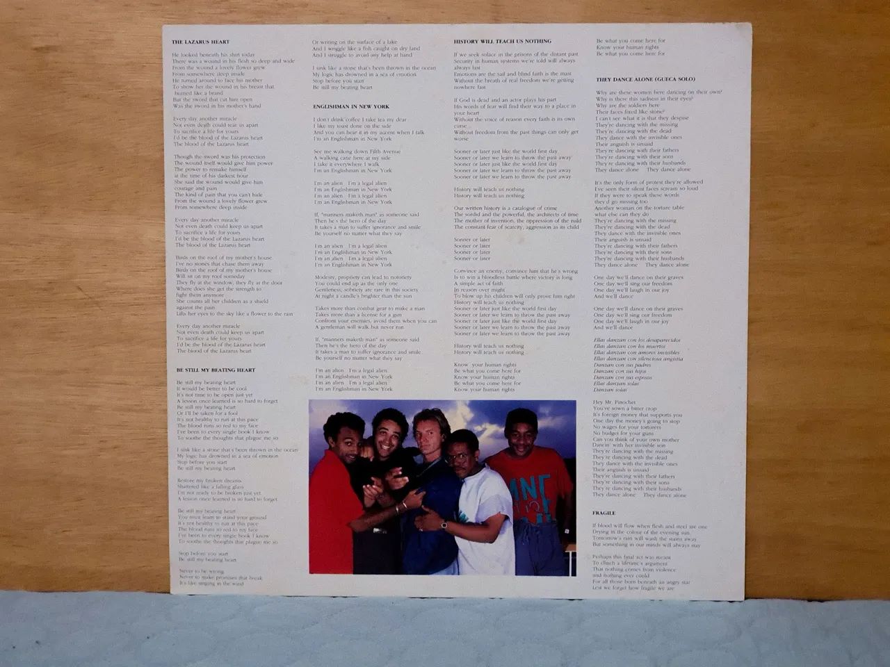 Disco de vinil: Sting - Nothing Like The Sun - Foto 3