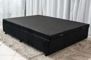 Base Baú Casal Preta (Pagamento no ato da entrega)