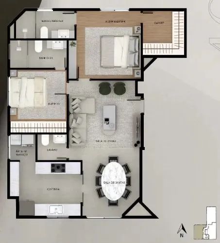 FOLLOW SAVASSI - APARTAMENTOS - Foto 9