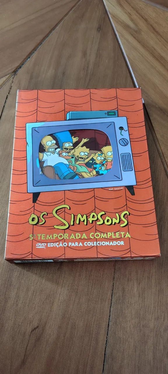 Dvd Os Simpsons 5° temporada