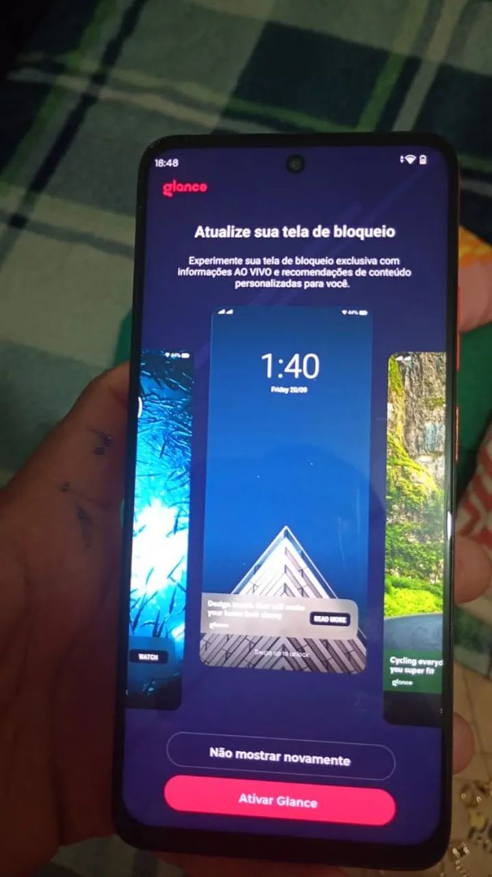Moto g35, Celular novo 1 mês de comprado  - Foto 3