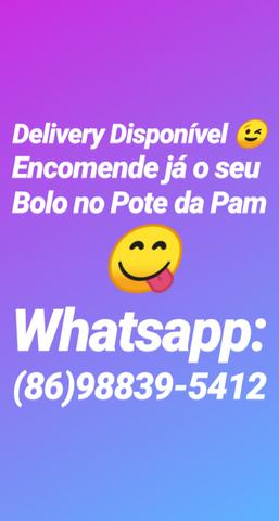 Bolo no pote