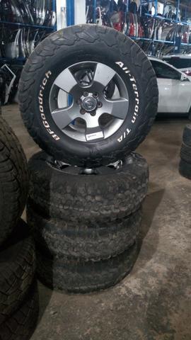 Jogo de rodas 16 Nissan Frontier
