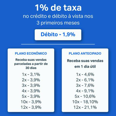 Máquinas de cartão sem aluguel