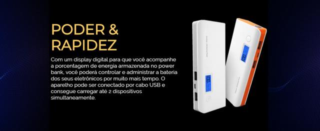 Carregador Portátil Power Bank - Foto 3