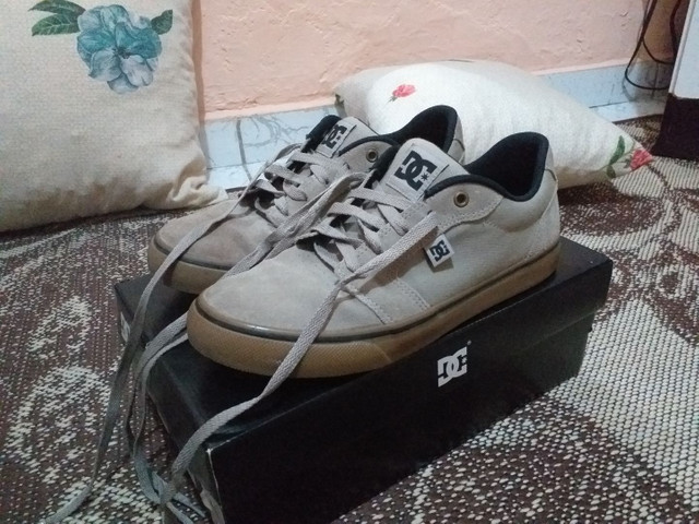 tenis dc anvil 2 la bege