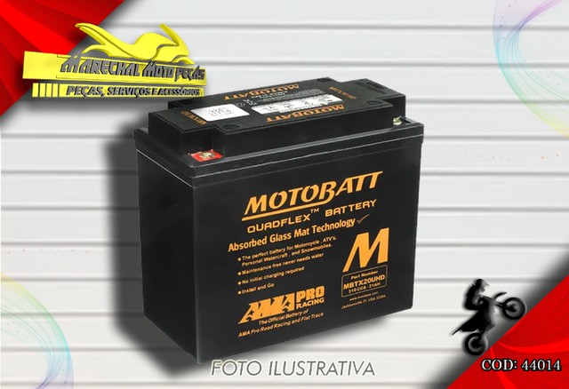 Bateria Motobatt Gell MBTX20U-HD (21Ah) Quadriflex 