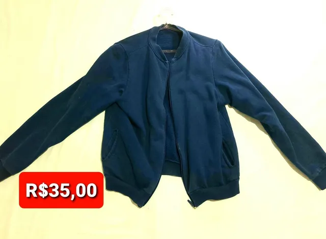 Moletom azul P
